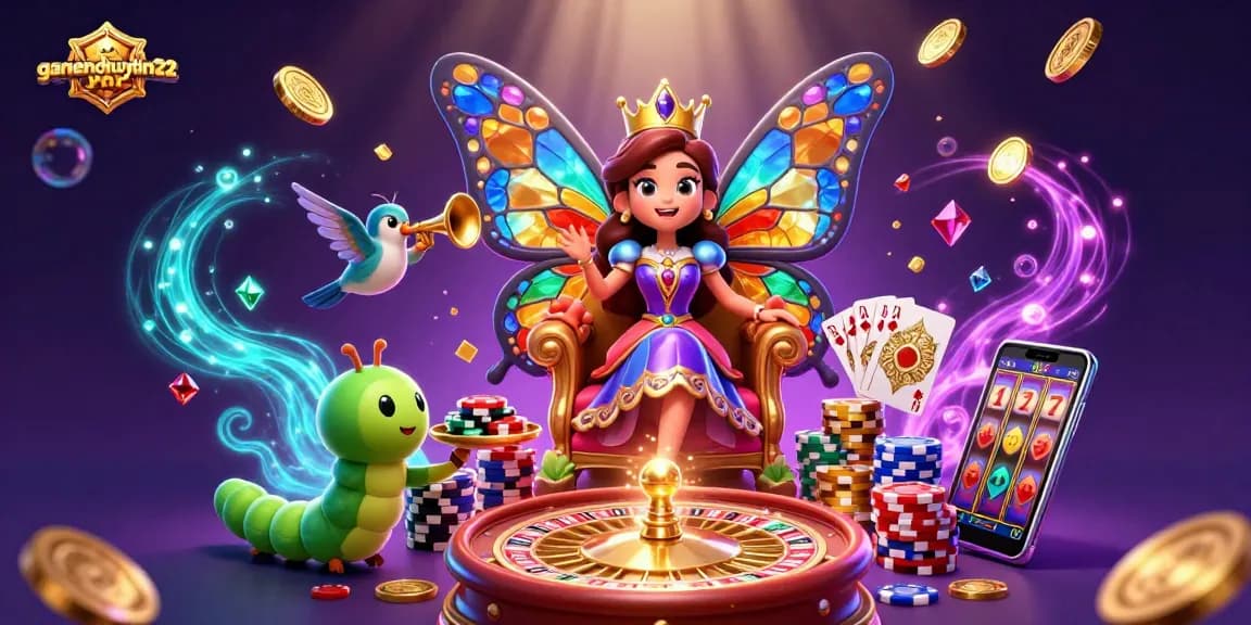 Experience dynamic Pai Gow strategies with gamenohuuytin22 in this enchanting casino illustration.