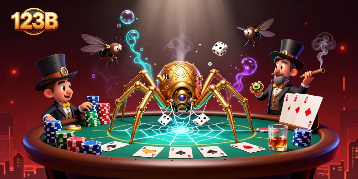 Engage with 123B's thrilling casino atmosphere through a detailed steampunk illustration.