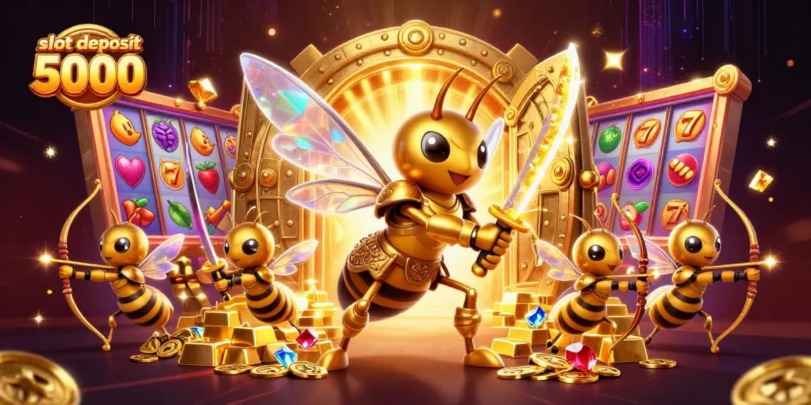 Memenangkan permainan slot deposit 5000 dengan fitur permainan menarik dan grafis memukau.