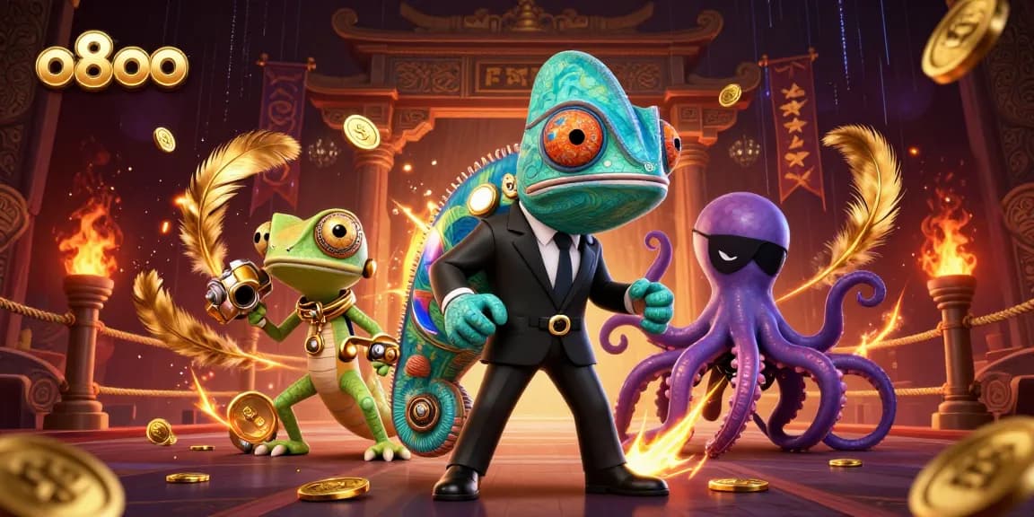 Experience thrilling gameplay at o8oo with secret agent characters and exciting casino elements.