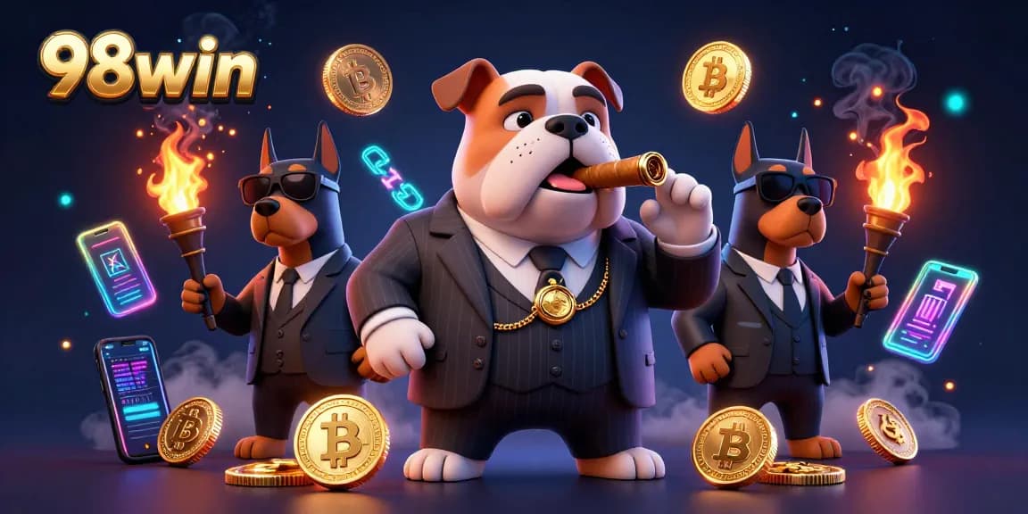 Engage with exhilarating 98win games featuring a dynamic mafia scene and crypto elements.