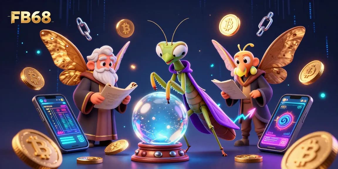 FB68 players spin the reels and engage with vibrant casino elements in a magical digital realm.