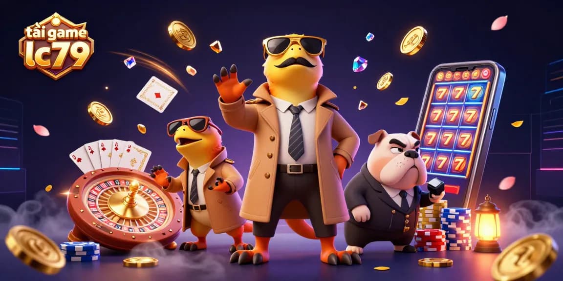 Tải game lc79 để trải nghiệm slot thú vị với đồ họa sống động và khuyến mãi hấp dẫn.