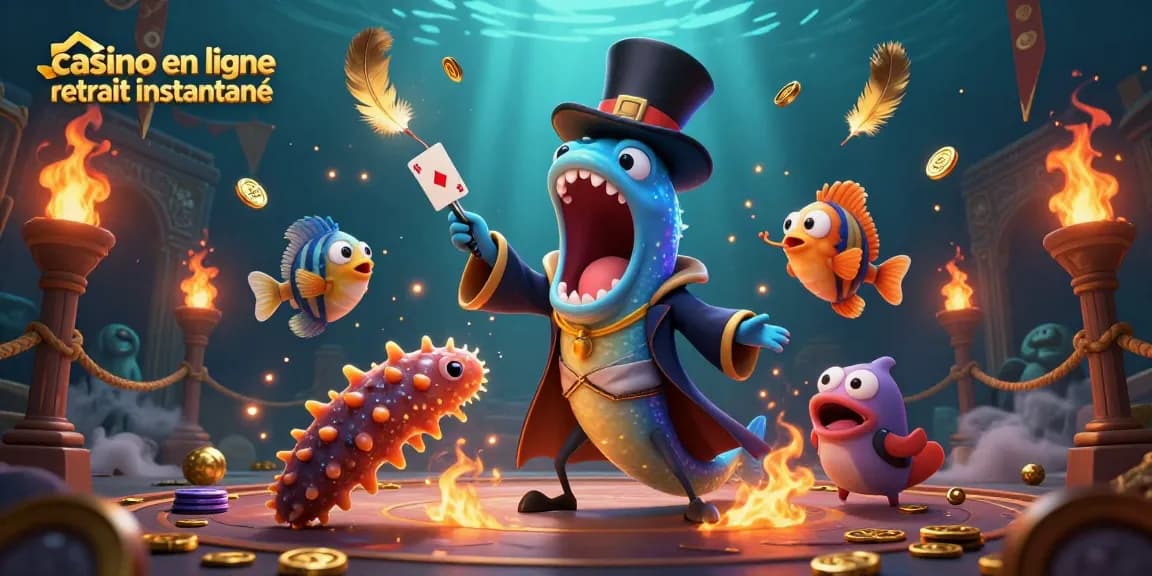 Profitez d'une magie sous-marine avec casino en ligne retrait instantané et des animaux marins en action.