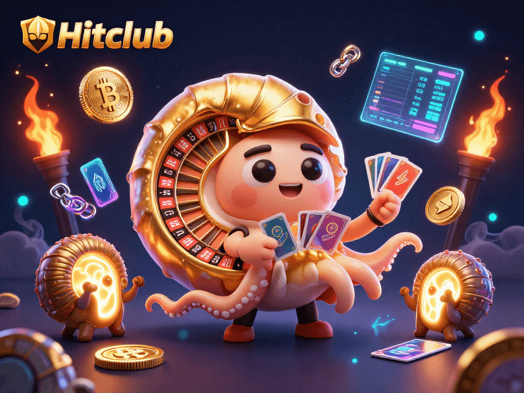Experience thrilling gameplay at Hitclub, featuring a dynamic nautilus roulette scene with glowing digital elements.
