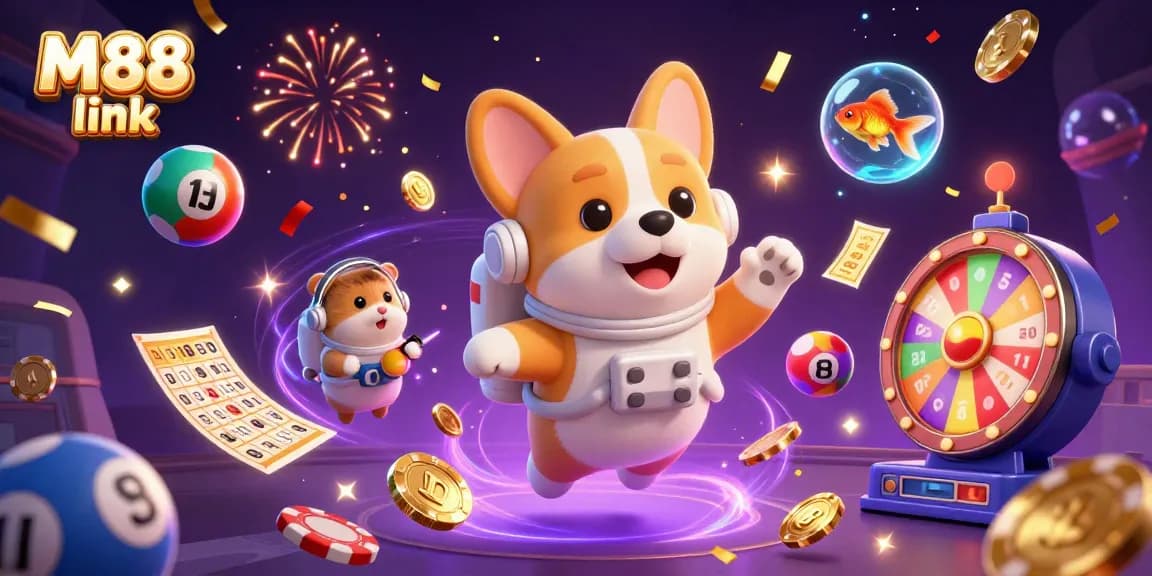 Engage with M88 link to join the excitement of floating casino fun in space.