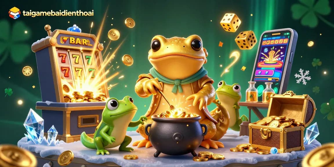 Experience excitement with taigamebaidienthoai’s enchanting casino scene featuring gold alchemists.
