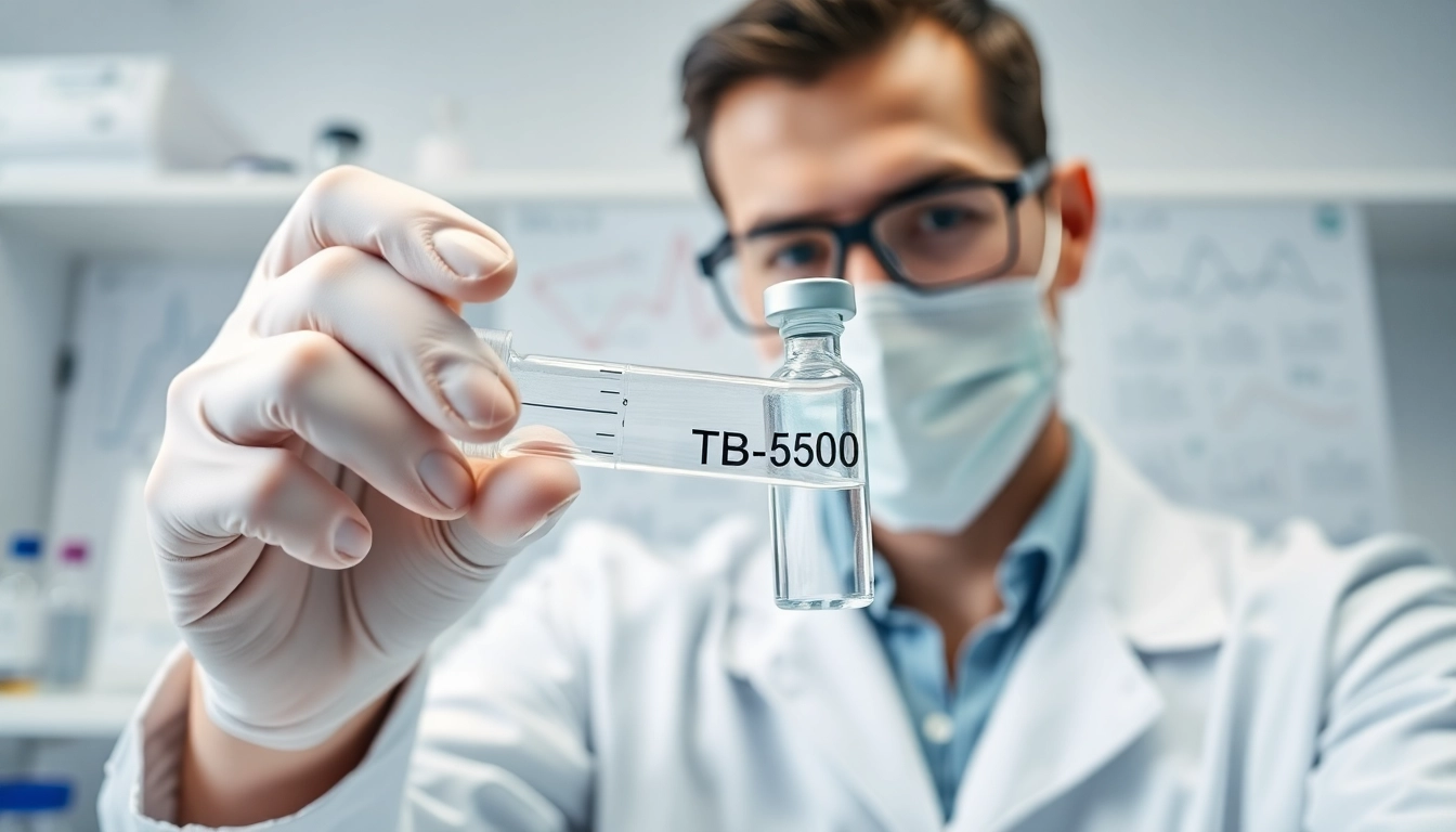 Investigate how much is a tb of TB-500 in a scientific laboratory setting.