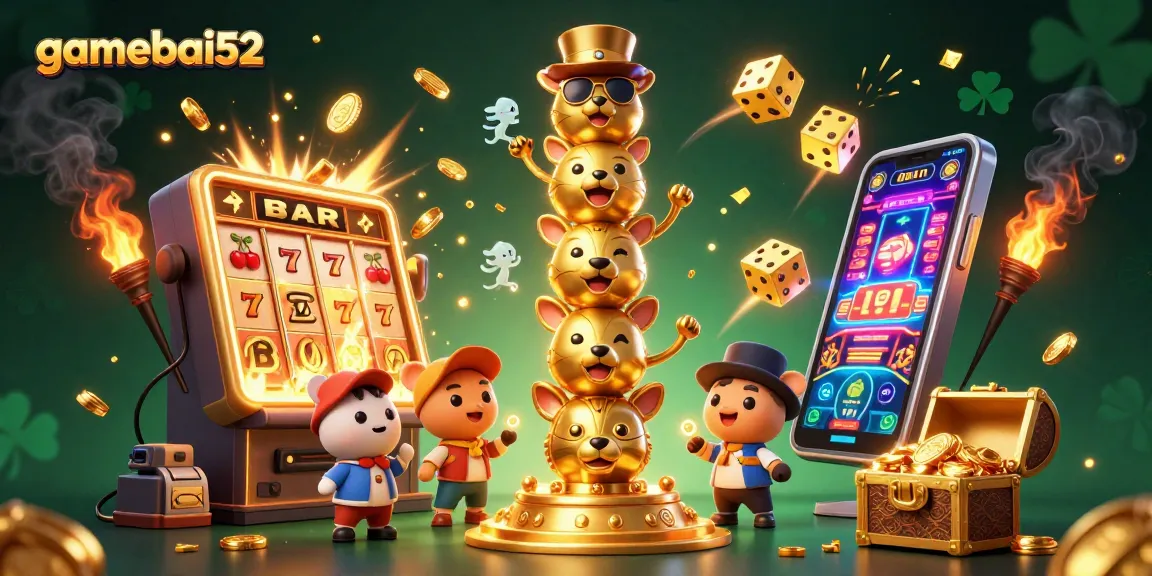 Experience thrilling moments at gamebai52 with dynamic casino gameplay and stunning visuals.