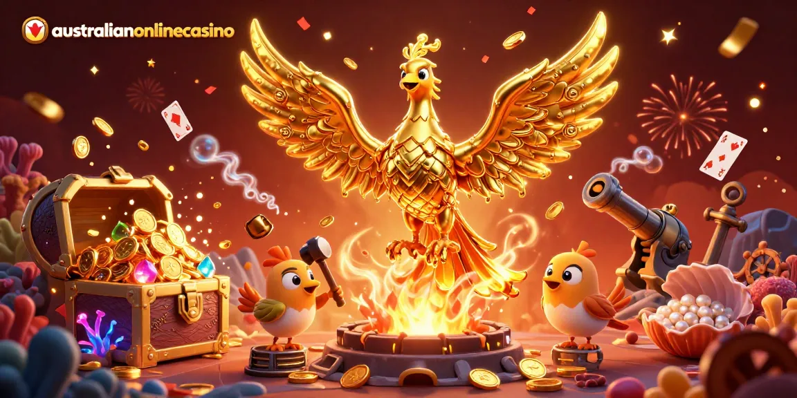 Experience winning thrills at australianonlinecasino with vibrant gaming treasures and characters.