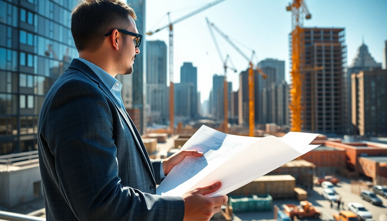 Manhattan Construction Manager effectively leading a busy construction project in New York City.