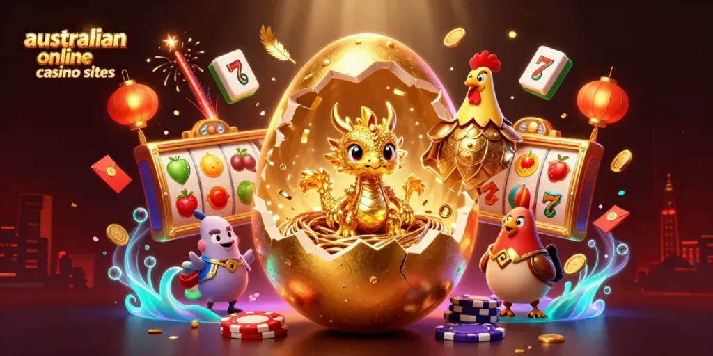 Engage with captivating gameplay at australian online casino sites, featuring dynamic slots with vibrant symbols.