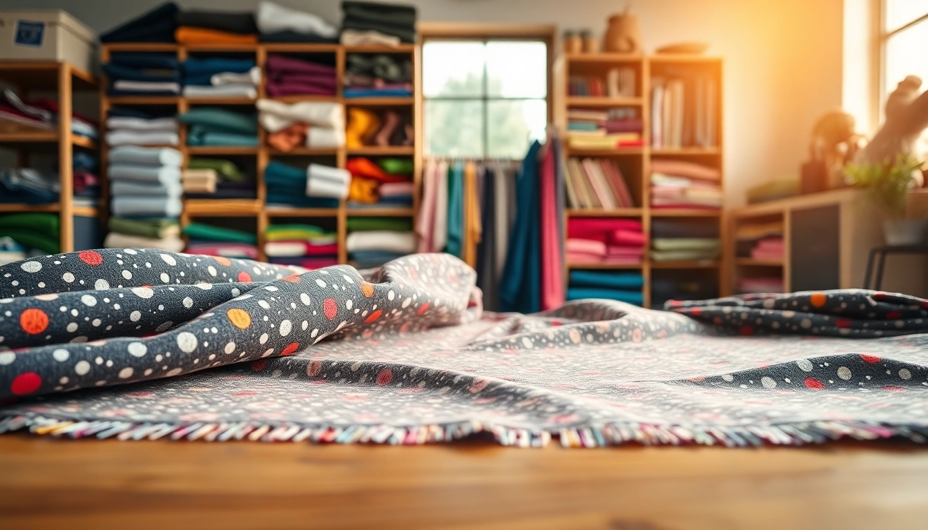 Bekijk de verschillende jogging stoffen in diverse kleuren en texturen met unieke ontwerpen.