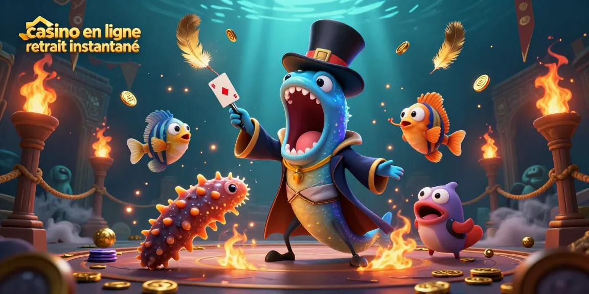 Profitez d'une magie sous-marine avec casino en ligne retrait instantané et des animaux marins en action.