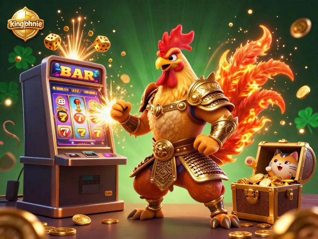 Experience thrilling jackpots at kingjohnnie Casino, featuring dynamic characters and vibrant casino elements.