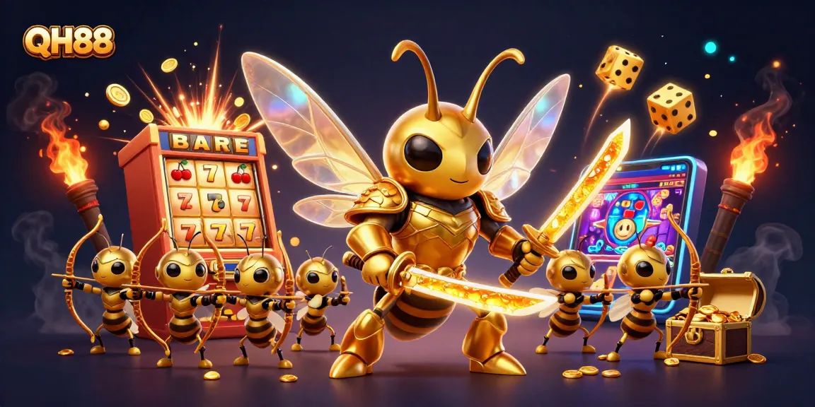 Experience the thrilling world of QH88 with exciting jackpots, vibrant characters, and immersive gaming action.