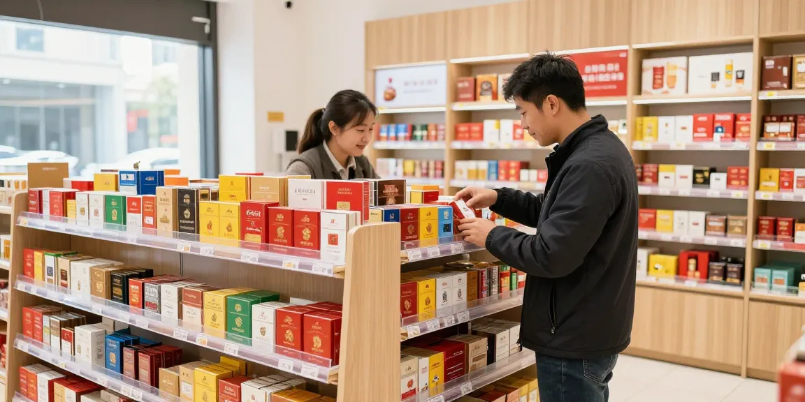 Explore wholesale cigarette online deals in a modern retail setting.