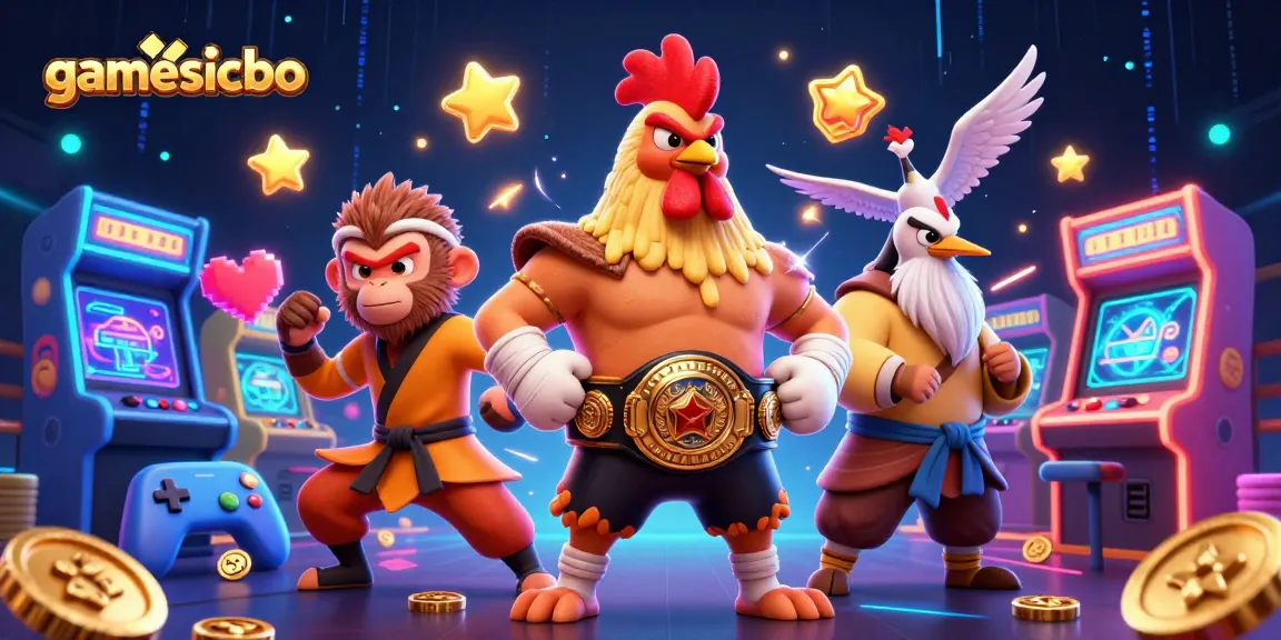 Experience the thrills of gamesicbo with dynamic characters and vibrant casino elements.